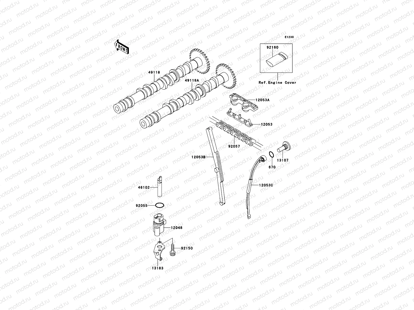Camshaft(s)/Tensioner
