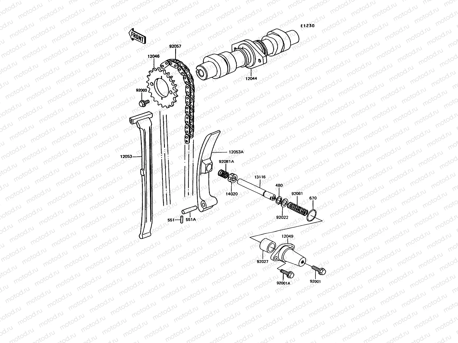 Camshaft(s)/Tensioner