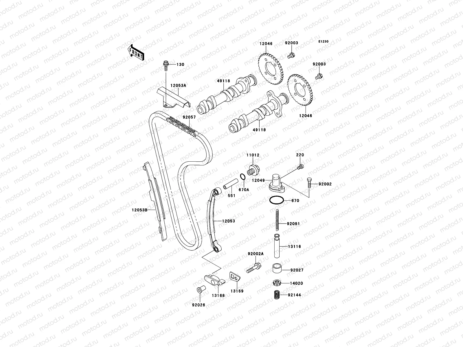 Camshaft(s)/Tensioner