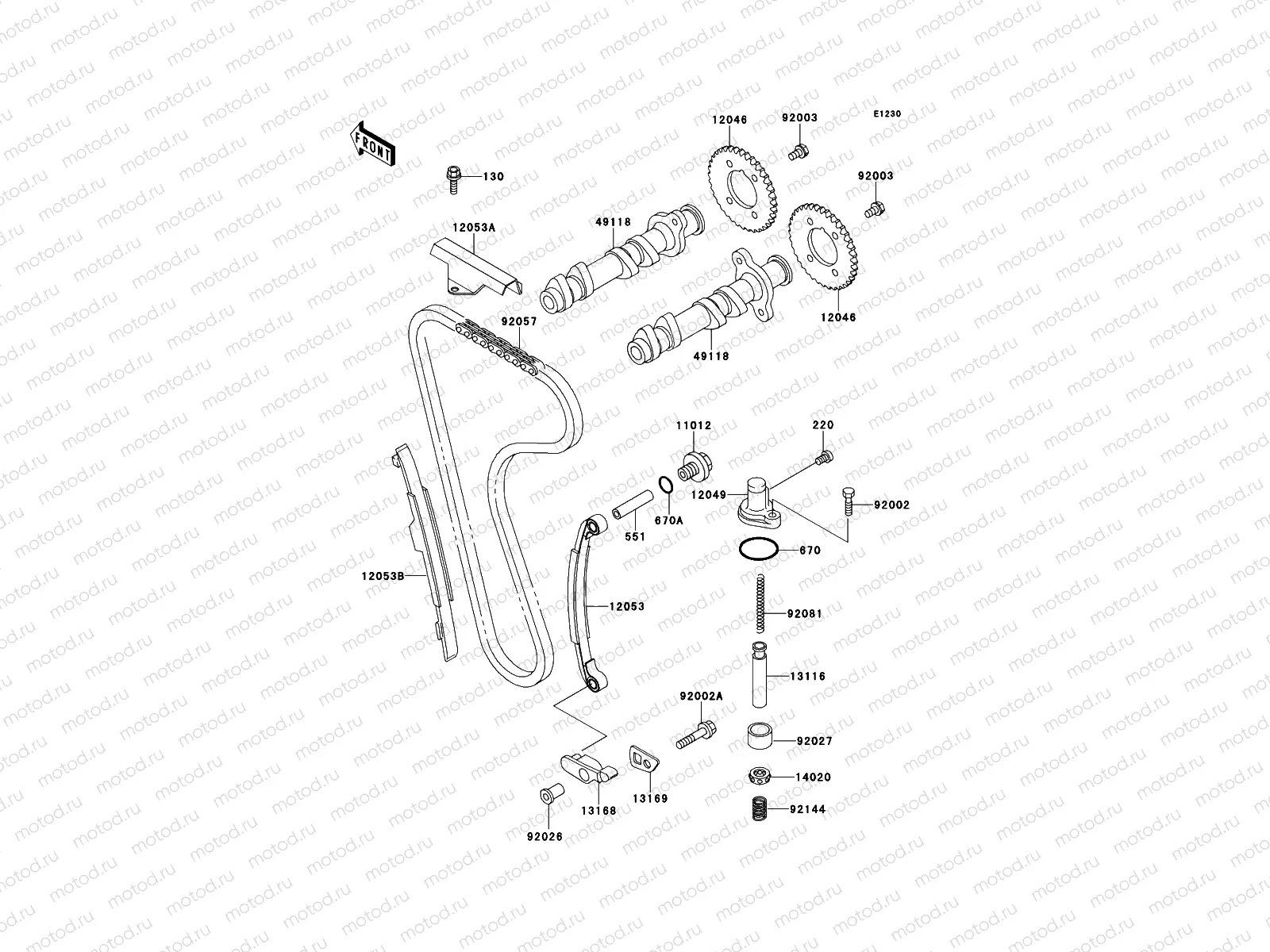 Camshaft(s)/Tensioner