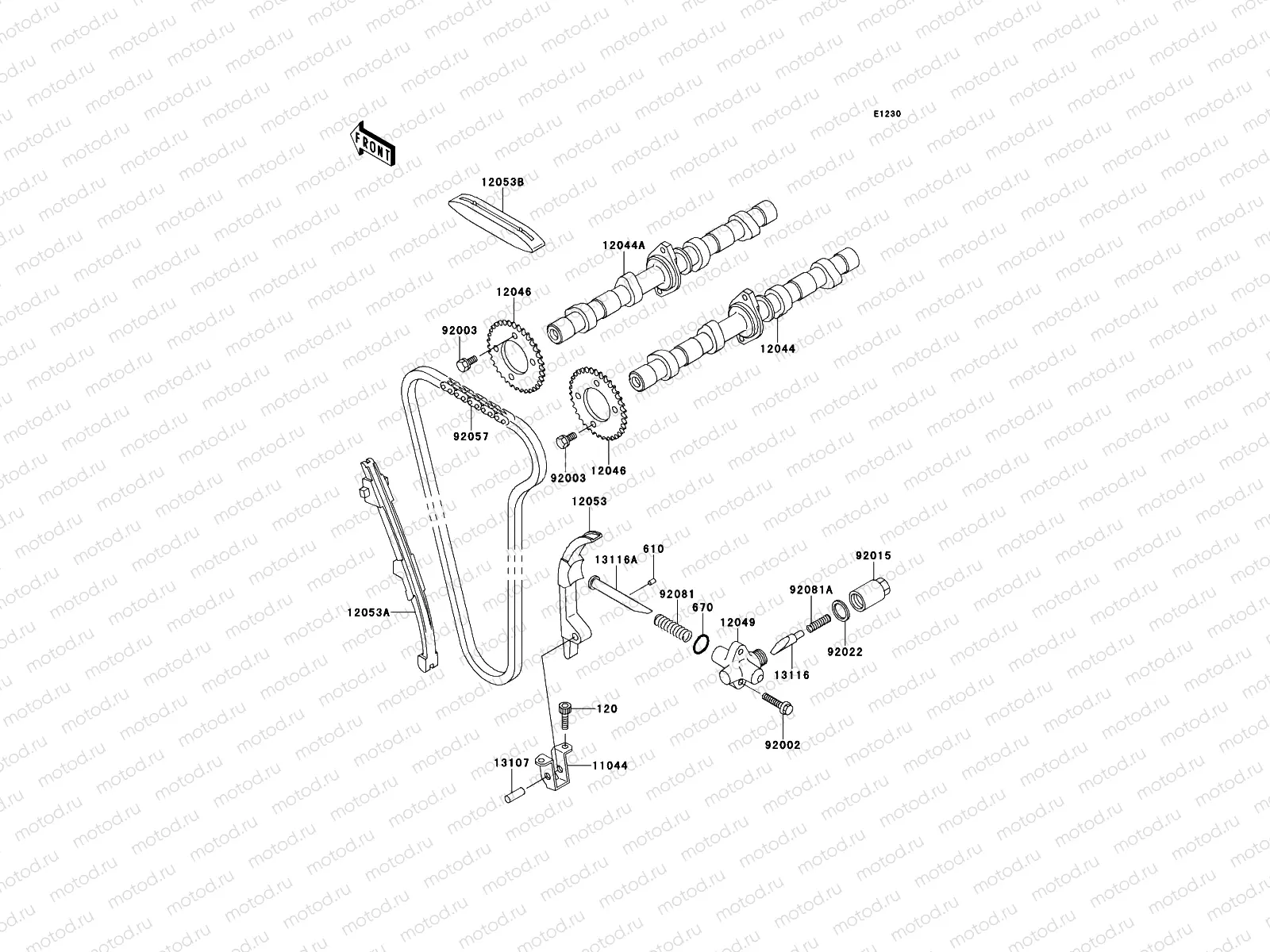 Camshaft(s)/Tensioner