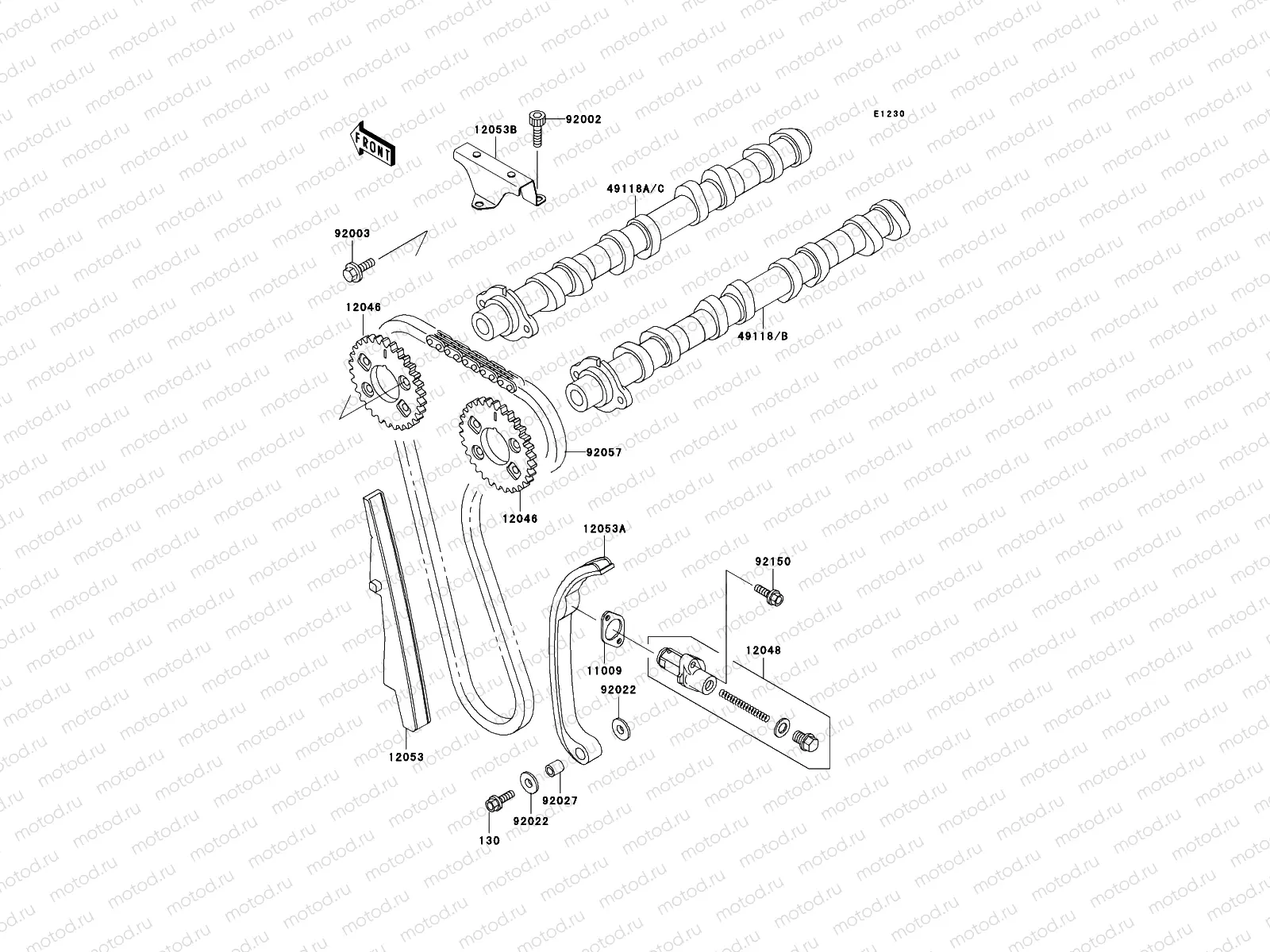 Camshaft(s)/Tensioner