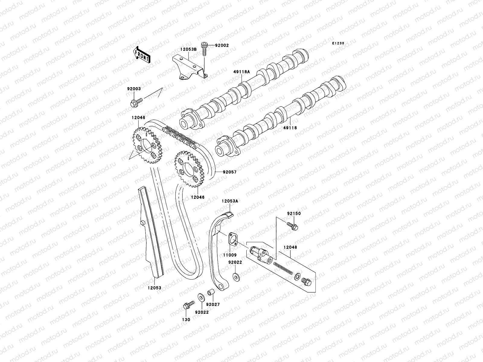 Camshaft(s)/Tensioner