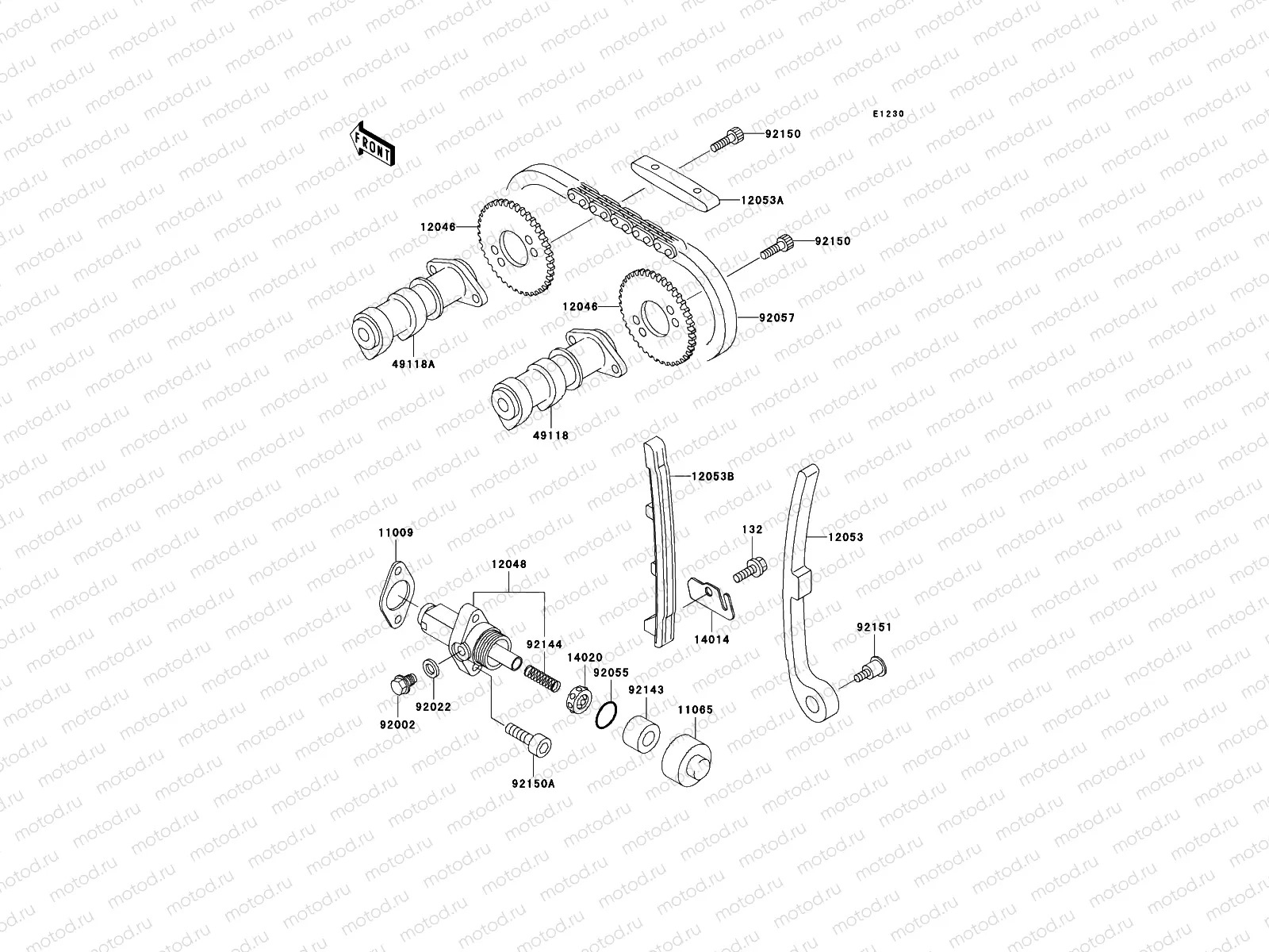 Camshaft(s)/Tensioner