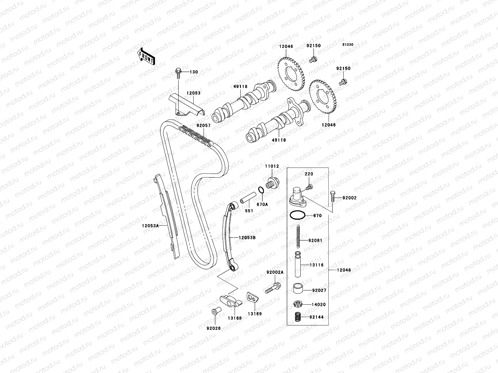 Camshaft(s)/Tensioner
