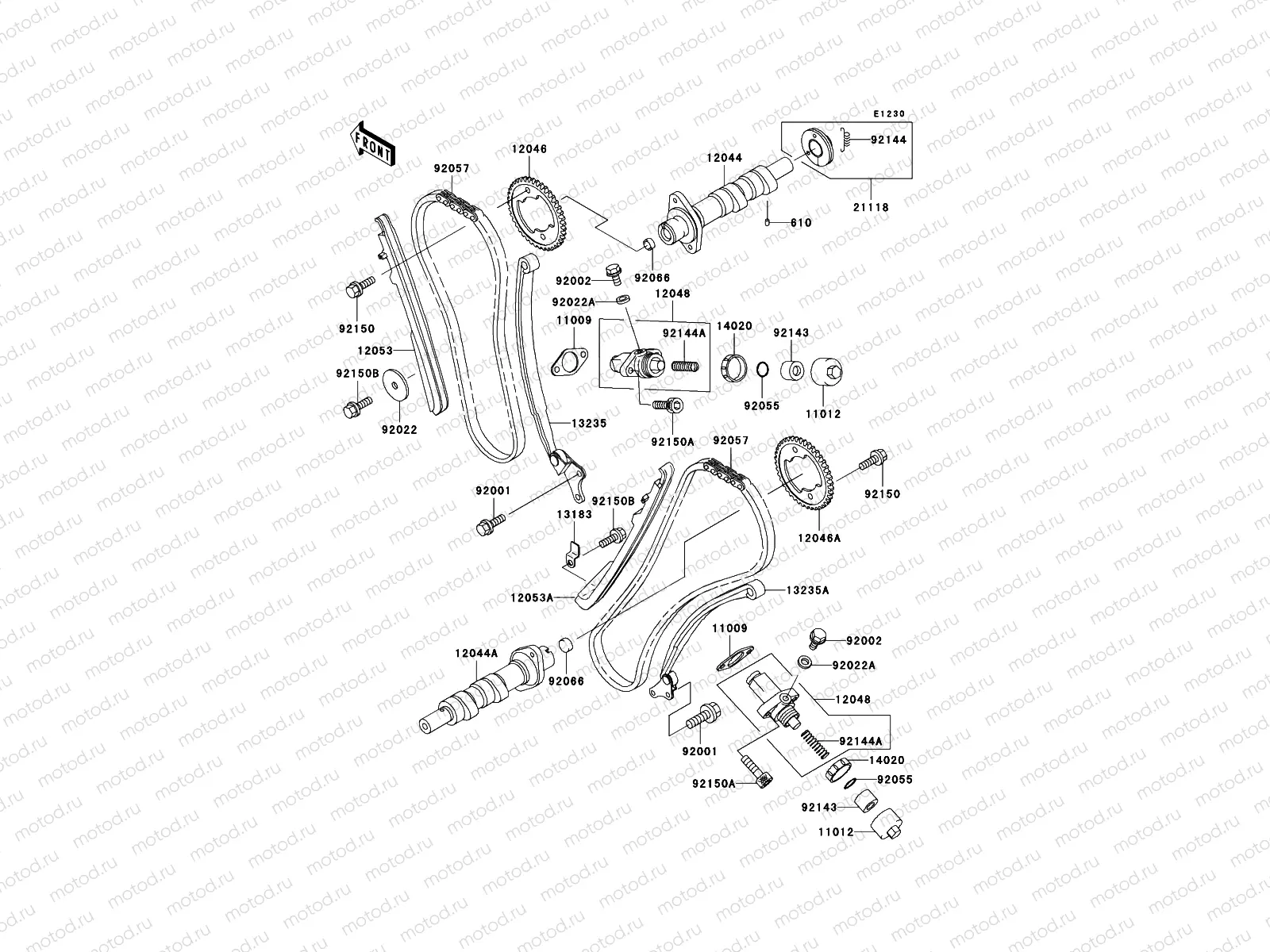 Camshaft(s)/Tensioner
