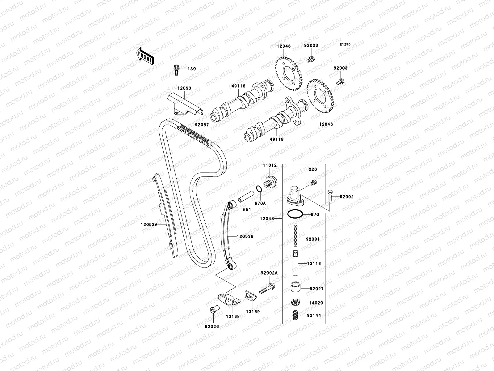 Camshaft(s)/Tensioner
