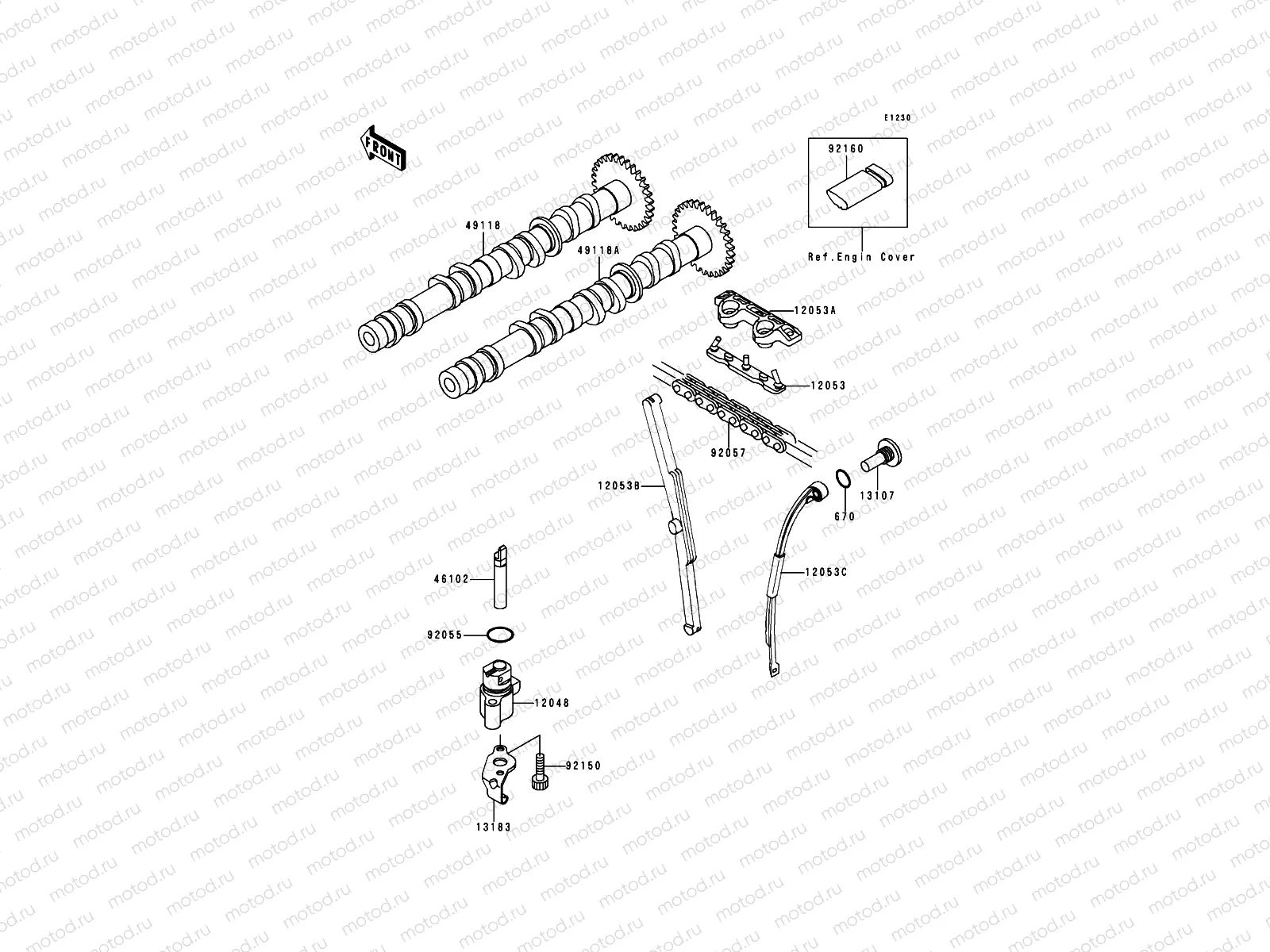 Camshaft(s)/Tensioner