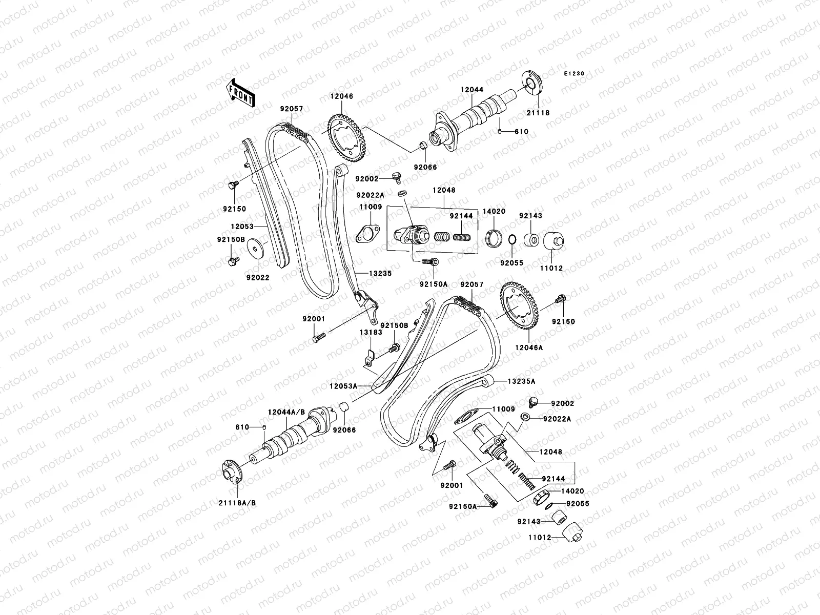 Camshaft(s)/Tensioner