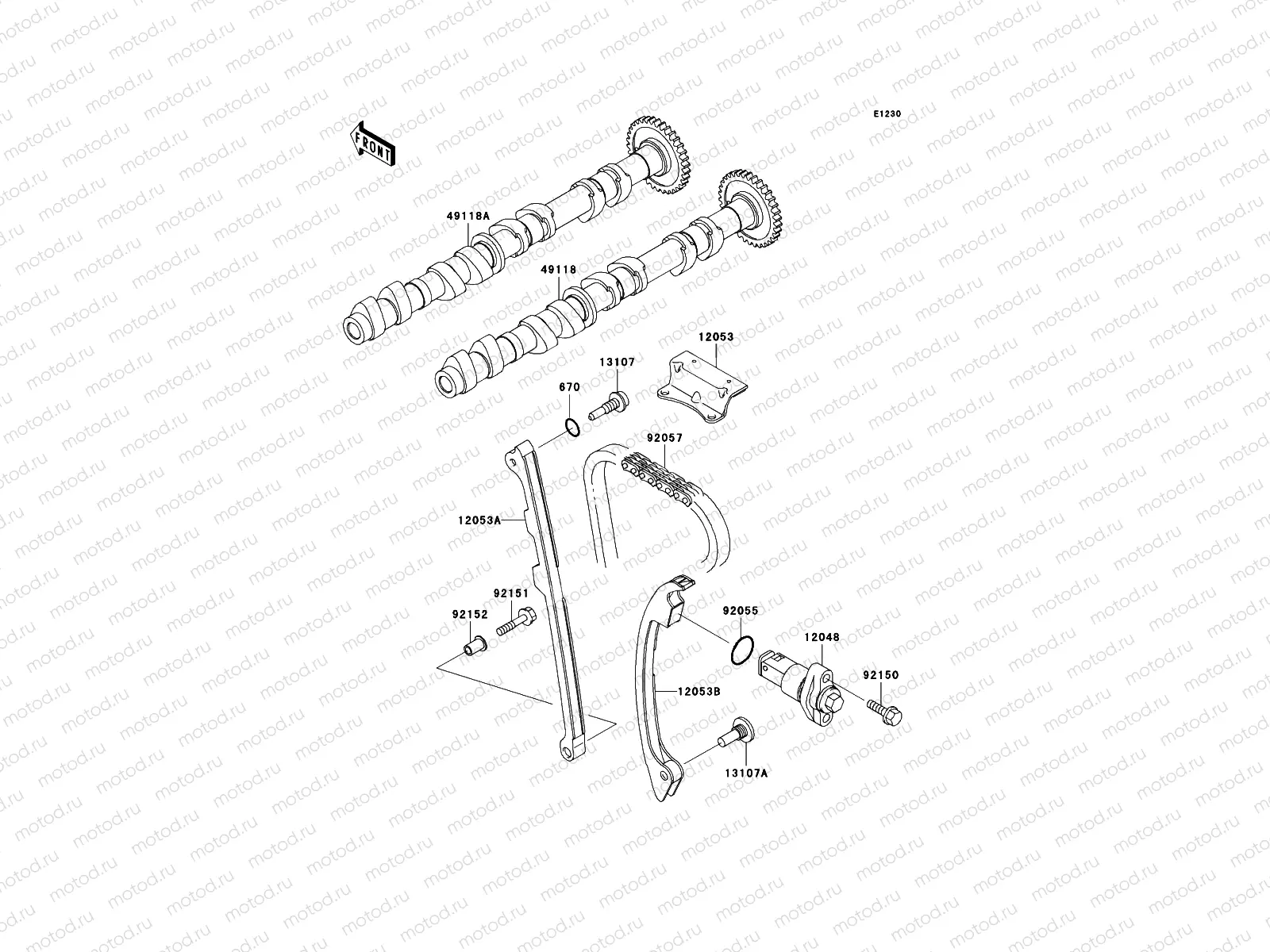 Camshaft(s)/Tensioner