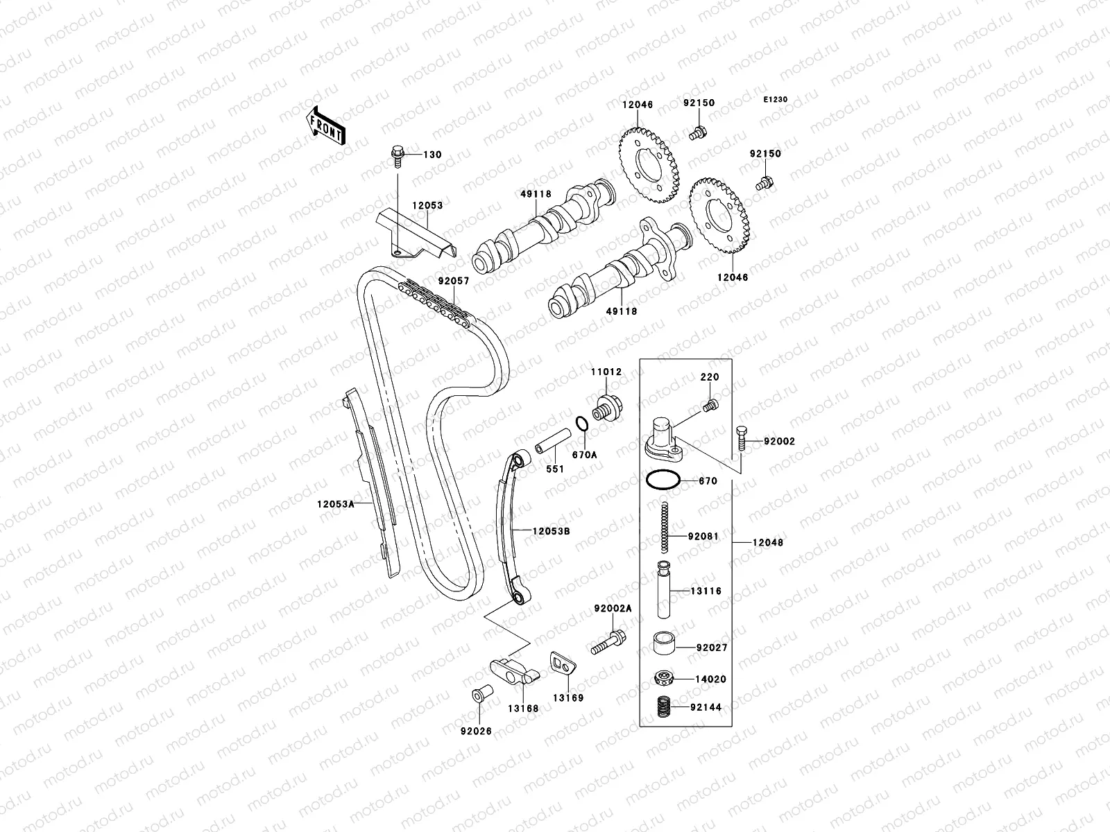 Camshaft(s)/Tensioner