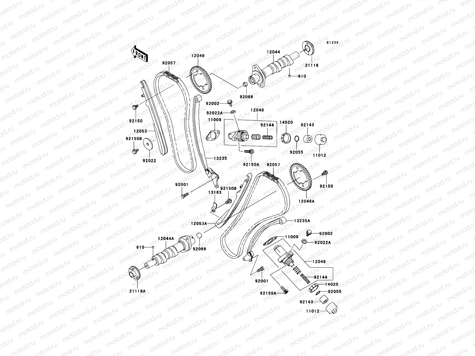 Camshaft(s)/Tensioner