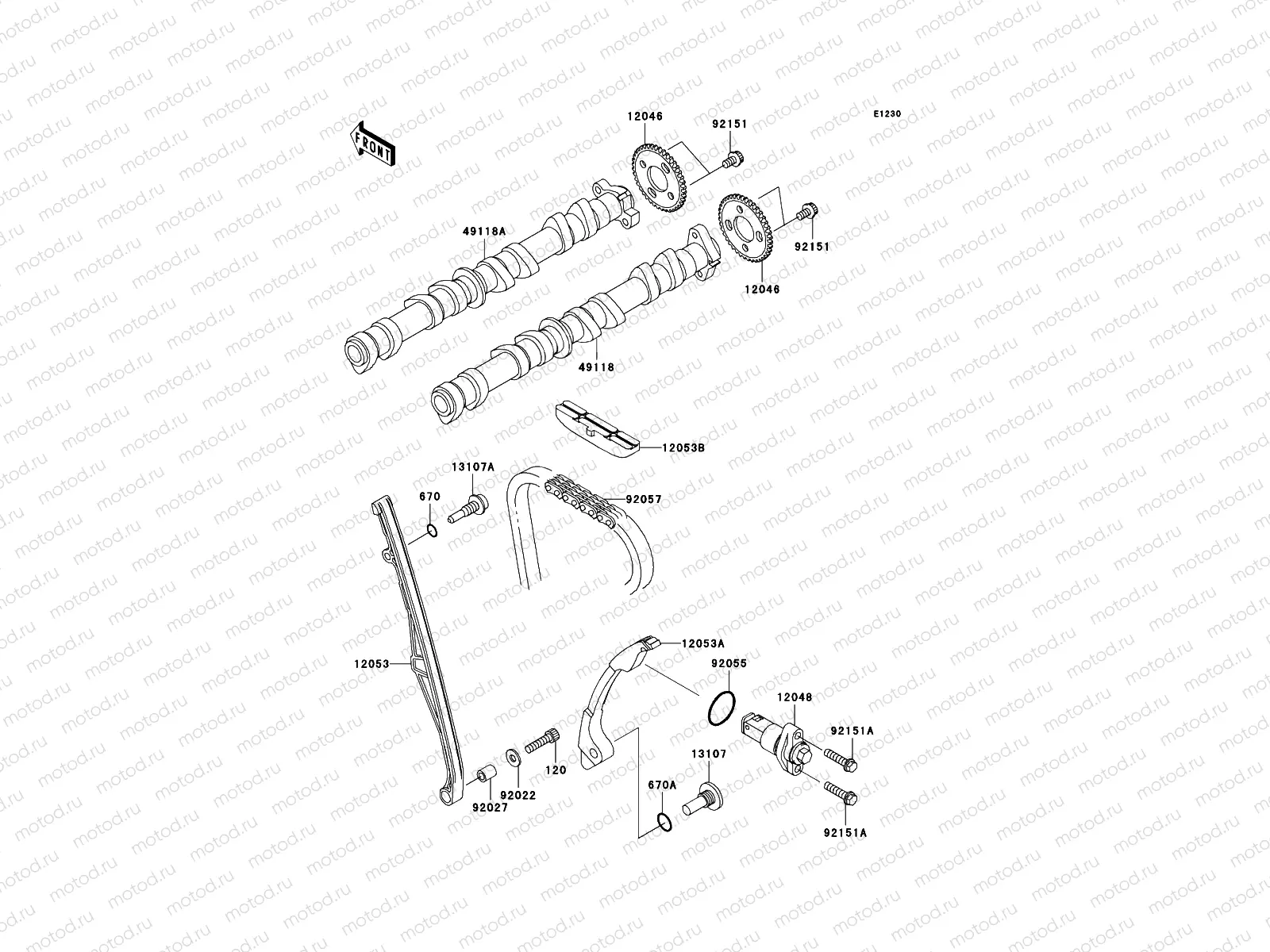 Camshaft(s)/Tensioner