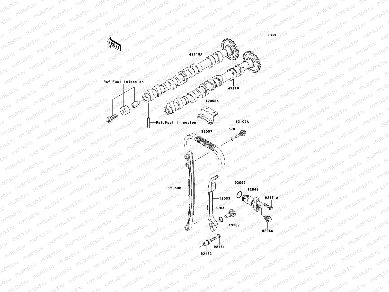 Camshaft(s)/Tensioner