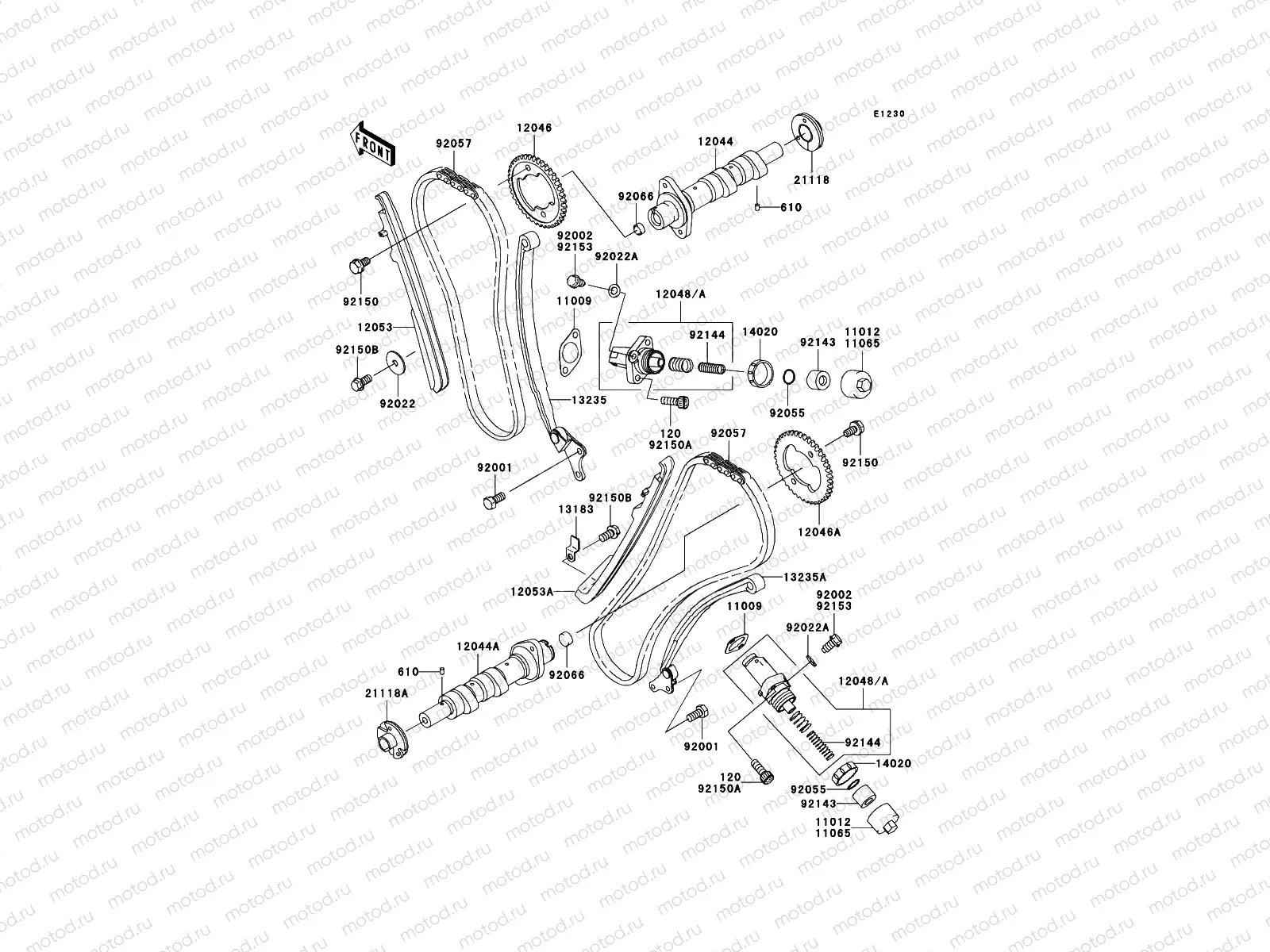 Camshaft(s)/Tensioner