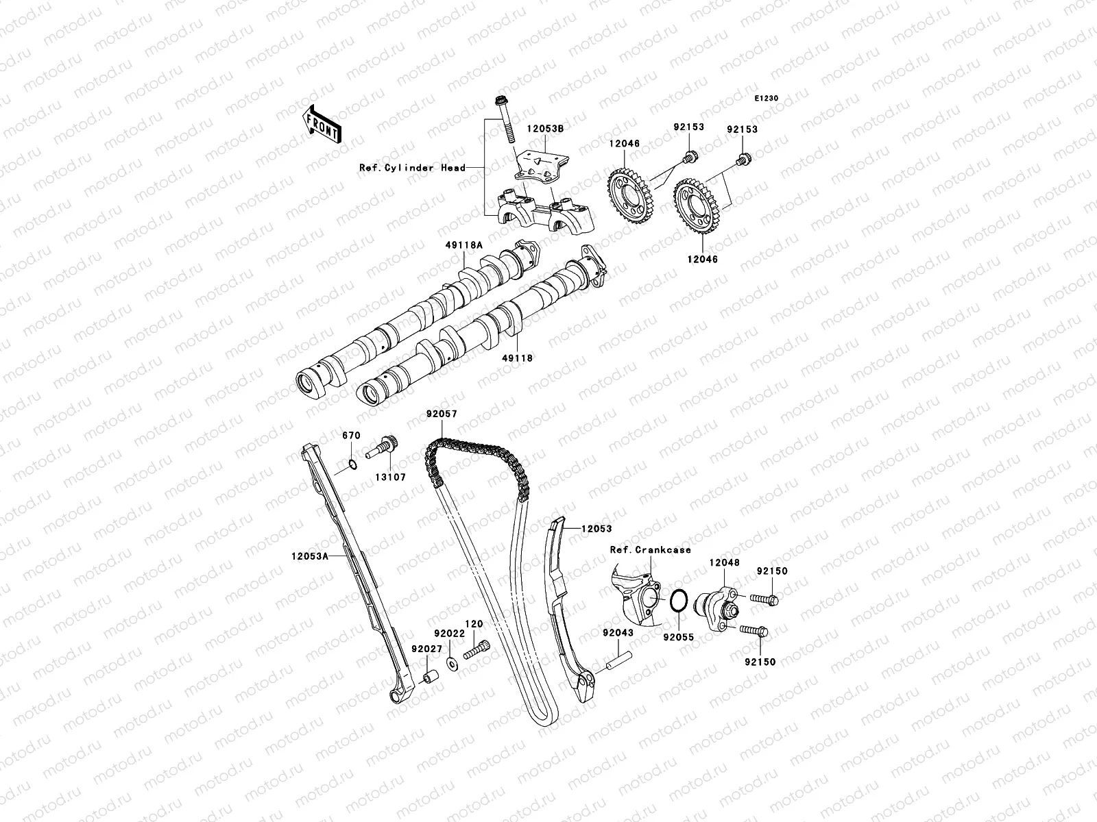Camshaft(s)/Tensioner
