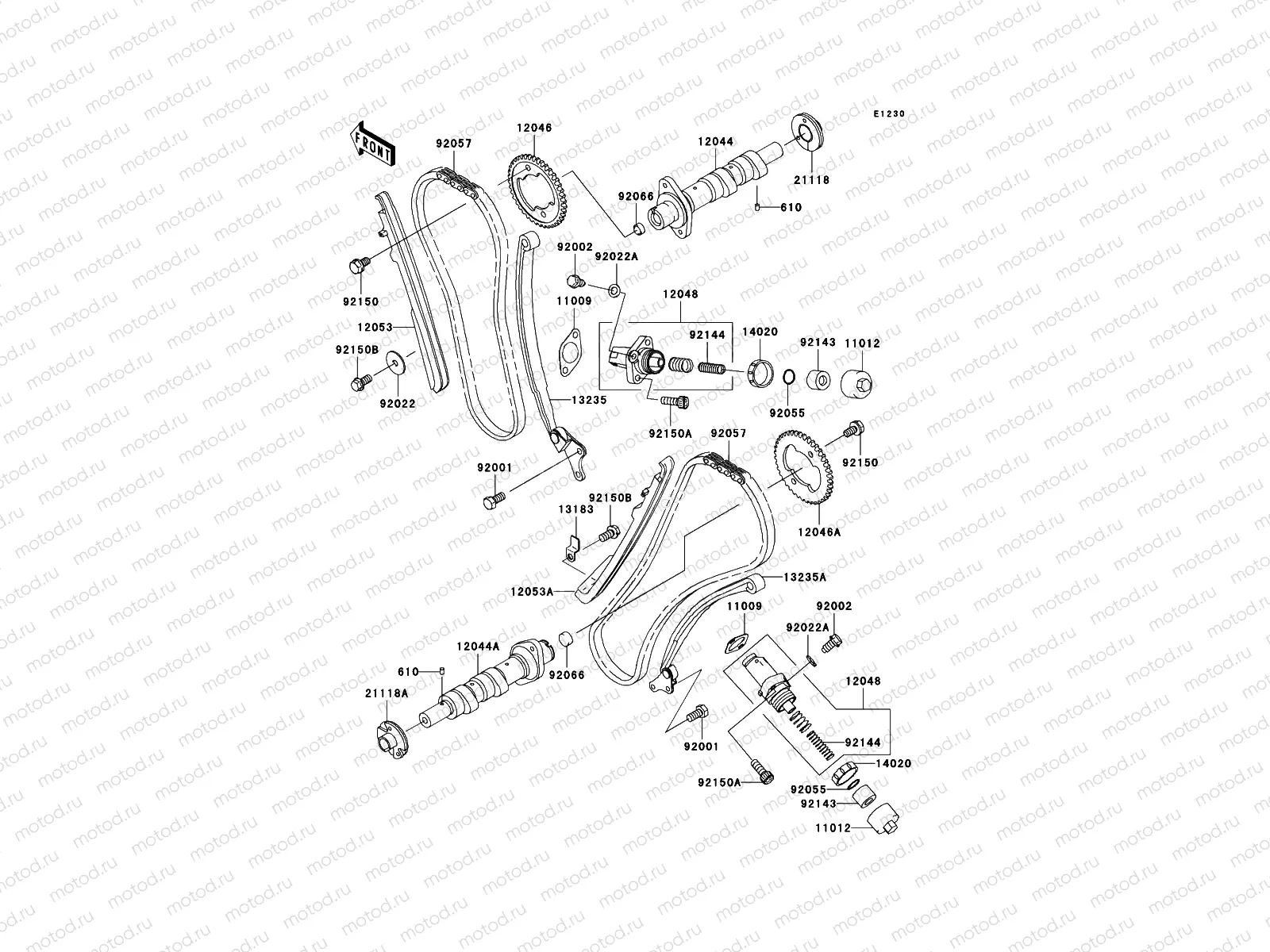 Camshaft(s)/Tensioner