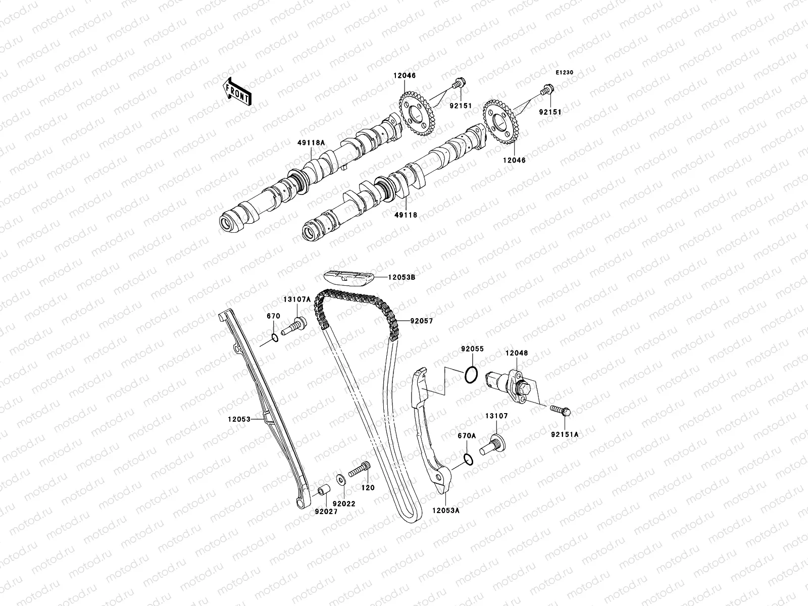 Camshaft(s)/Tensioner