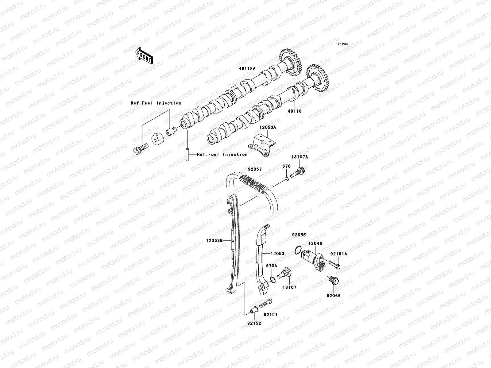 Camshaft(s)/Tensioner