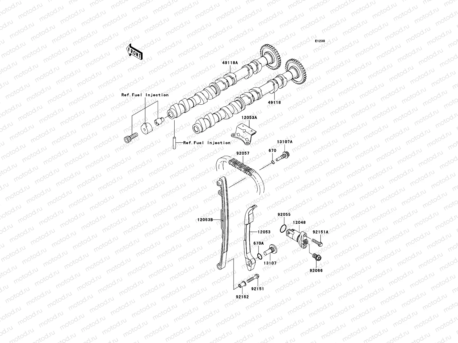 Camshaft(s)/Tensioner