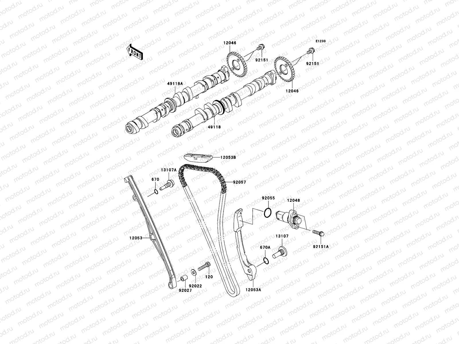 Camshaft(s)/Tensioner