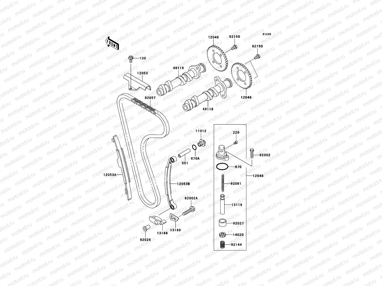 Camshaft(s)/Tensioner