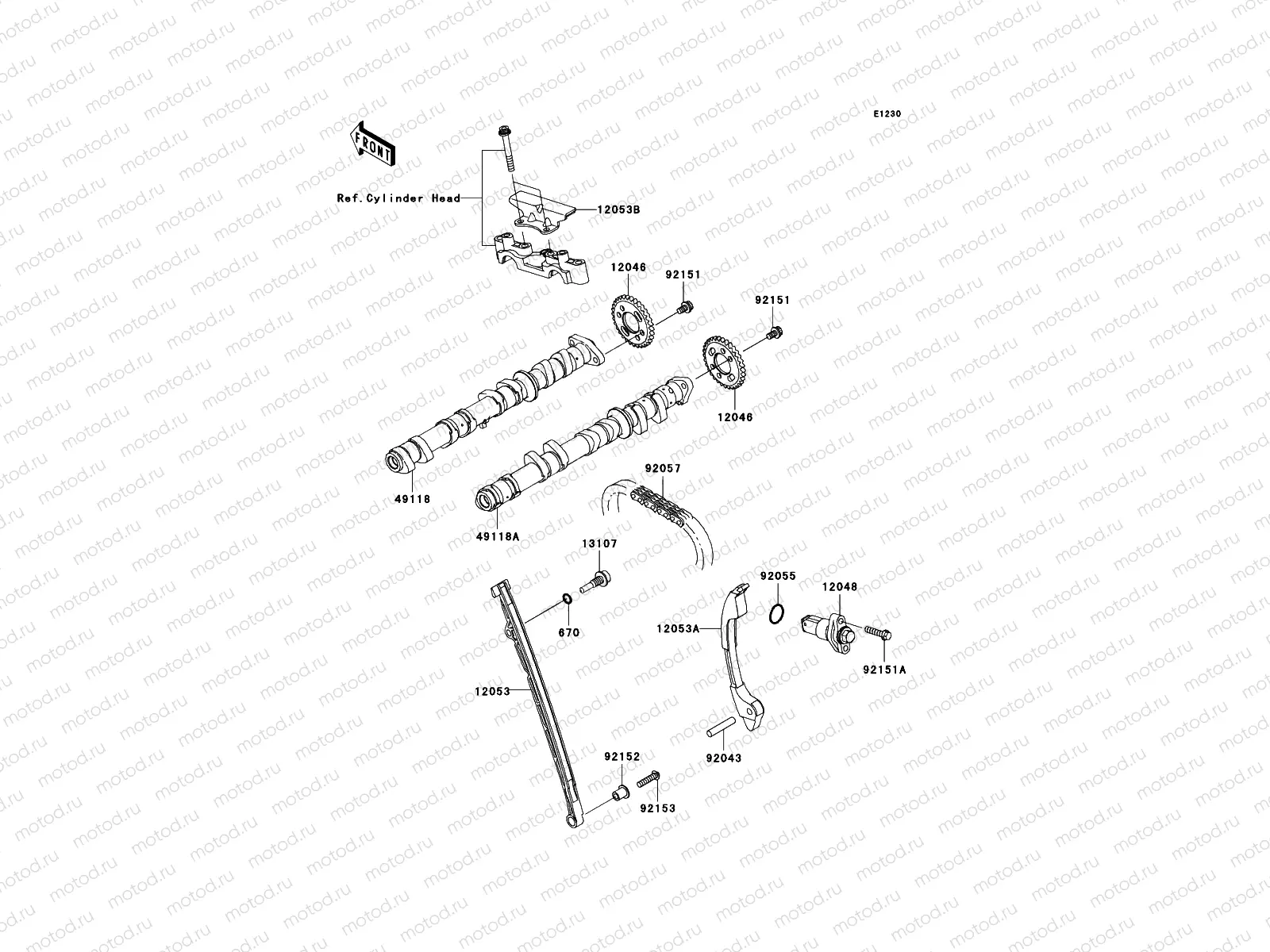 Camshaft(s)/Tensioner