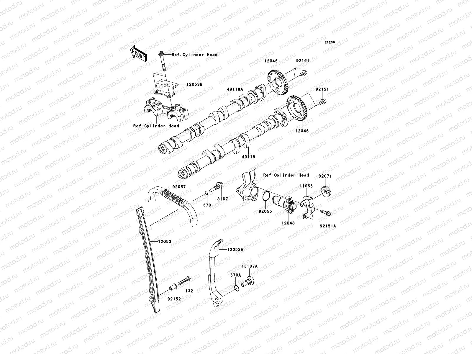 Camshaft(s)/Tensioner