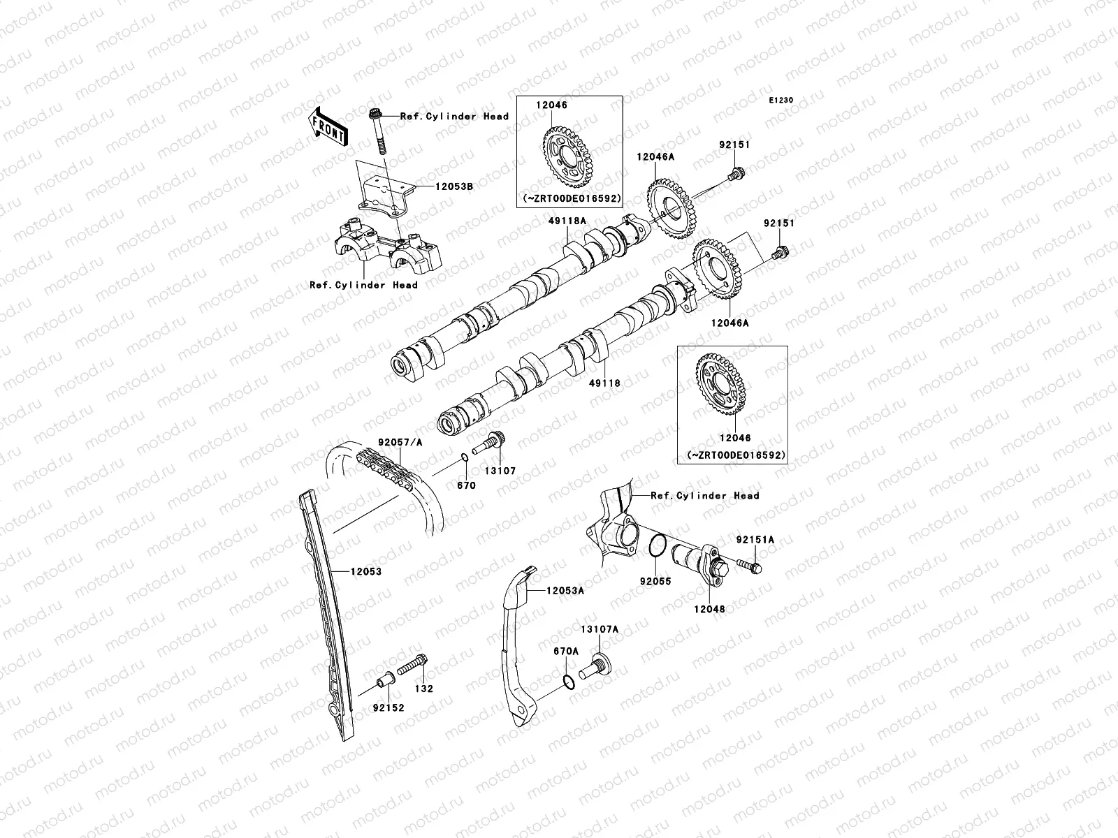 Camshaft(s)/Tensioner