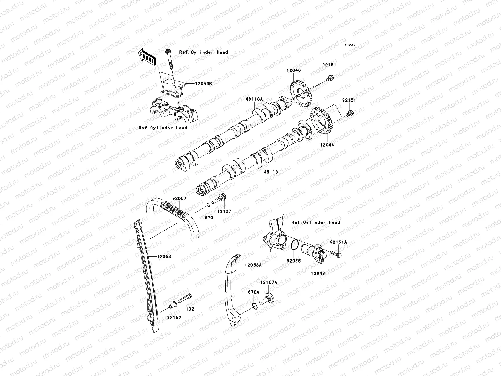 Camshaft(s)/Tensioner