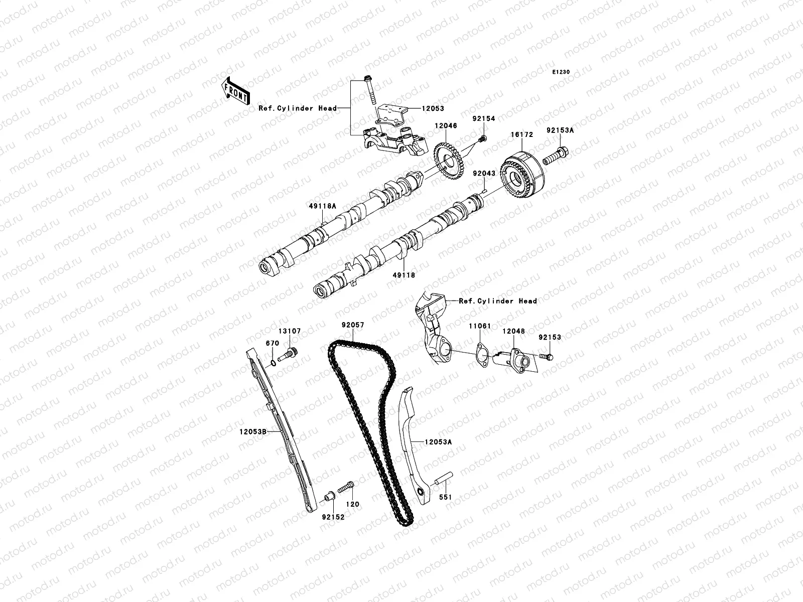Camshaft(s)/Tensioner