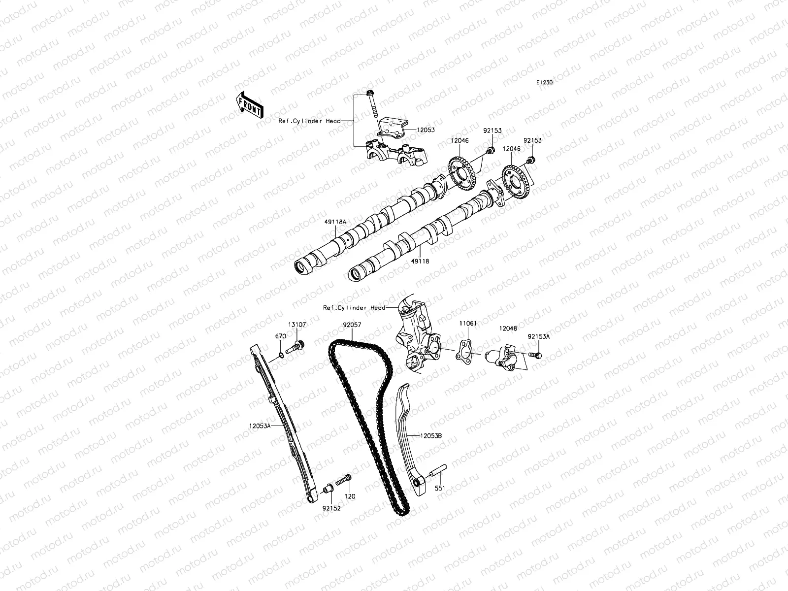 Camshaft(s)/Tensioner