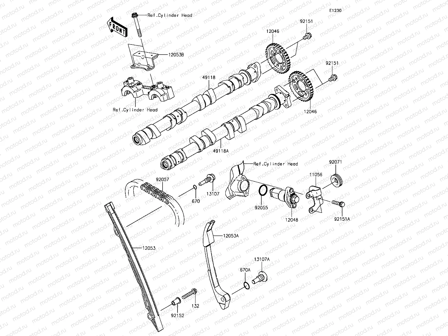 Camshaft(s)/Tensioner
