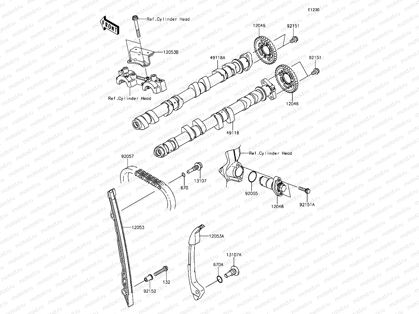 Camshaft(s)/Tensioner