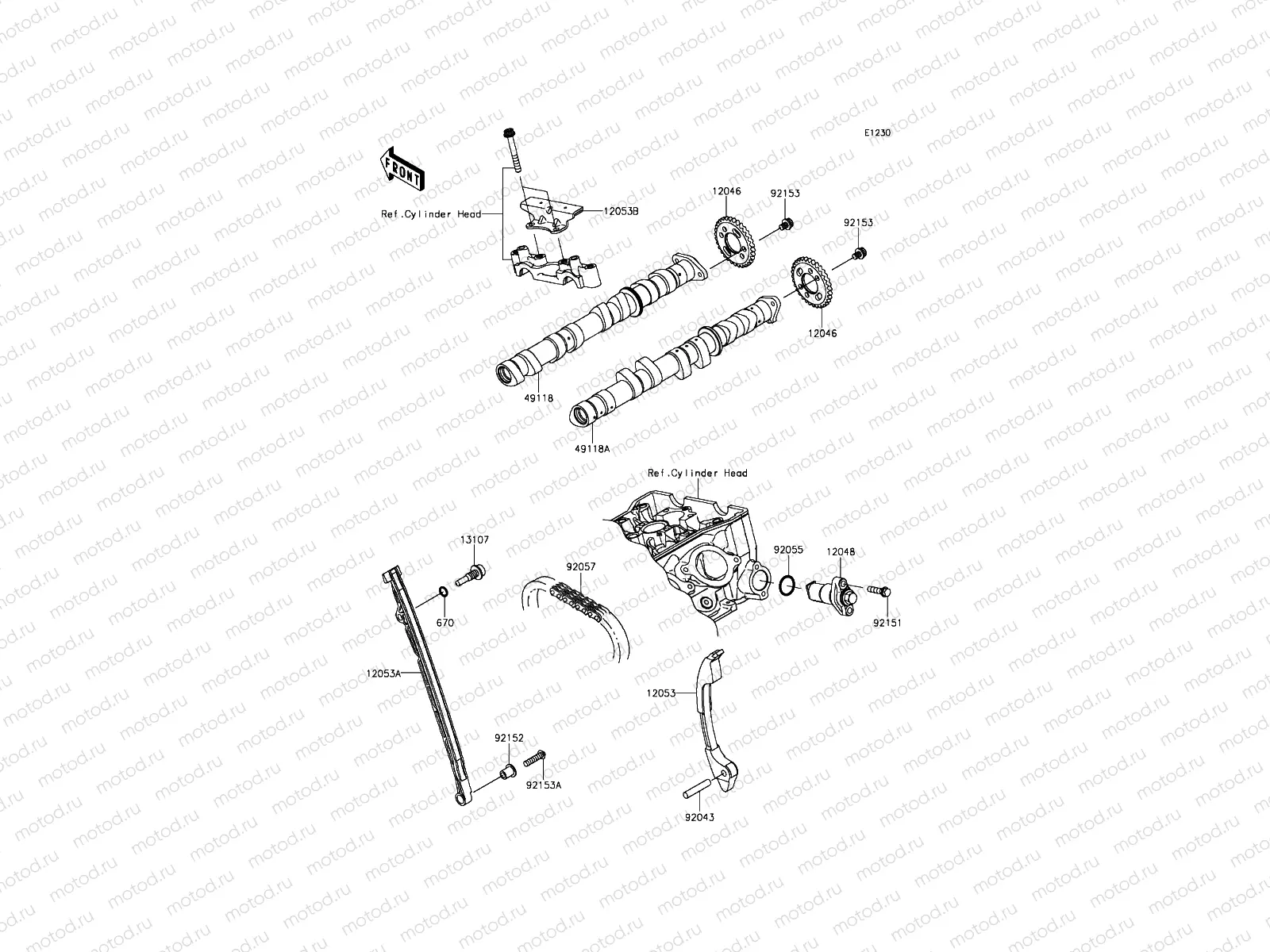 Camshaft(s)/Tensioner