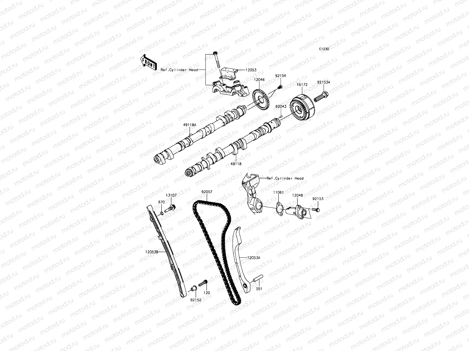Camshaft(s)/Tensioner