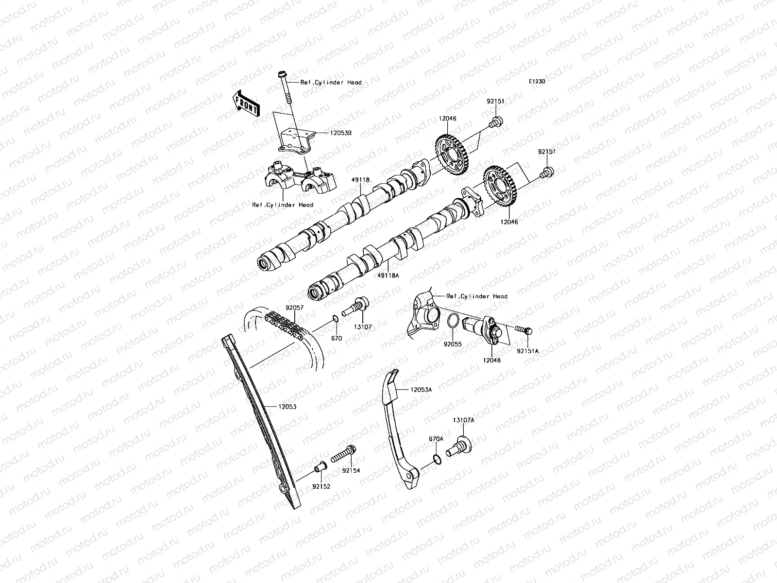Camshaft(s)/Tensioner