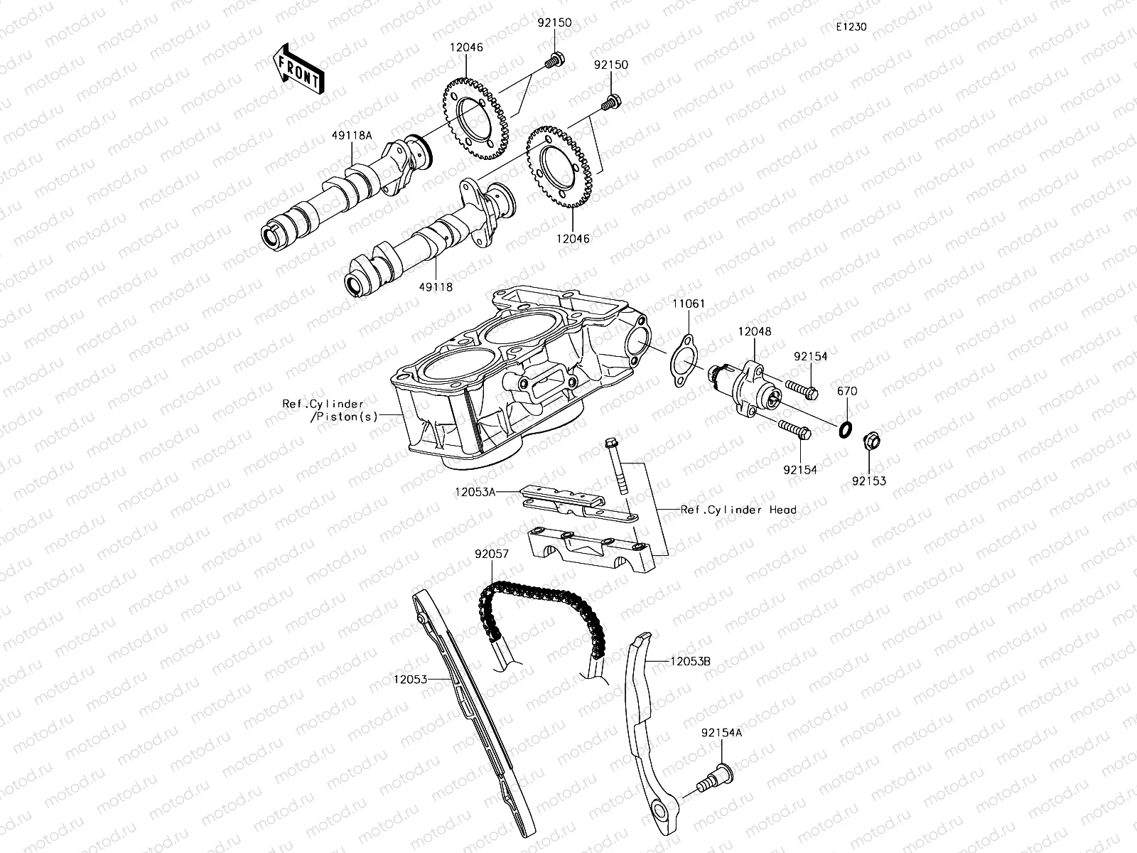 Camshaft(s)/Tensioner