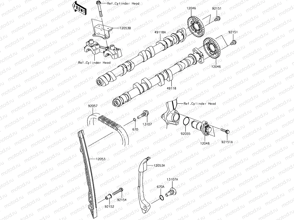 Camshaft(s)/Tensioner