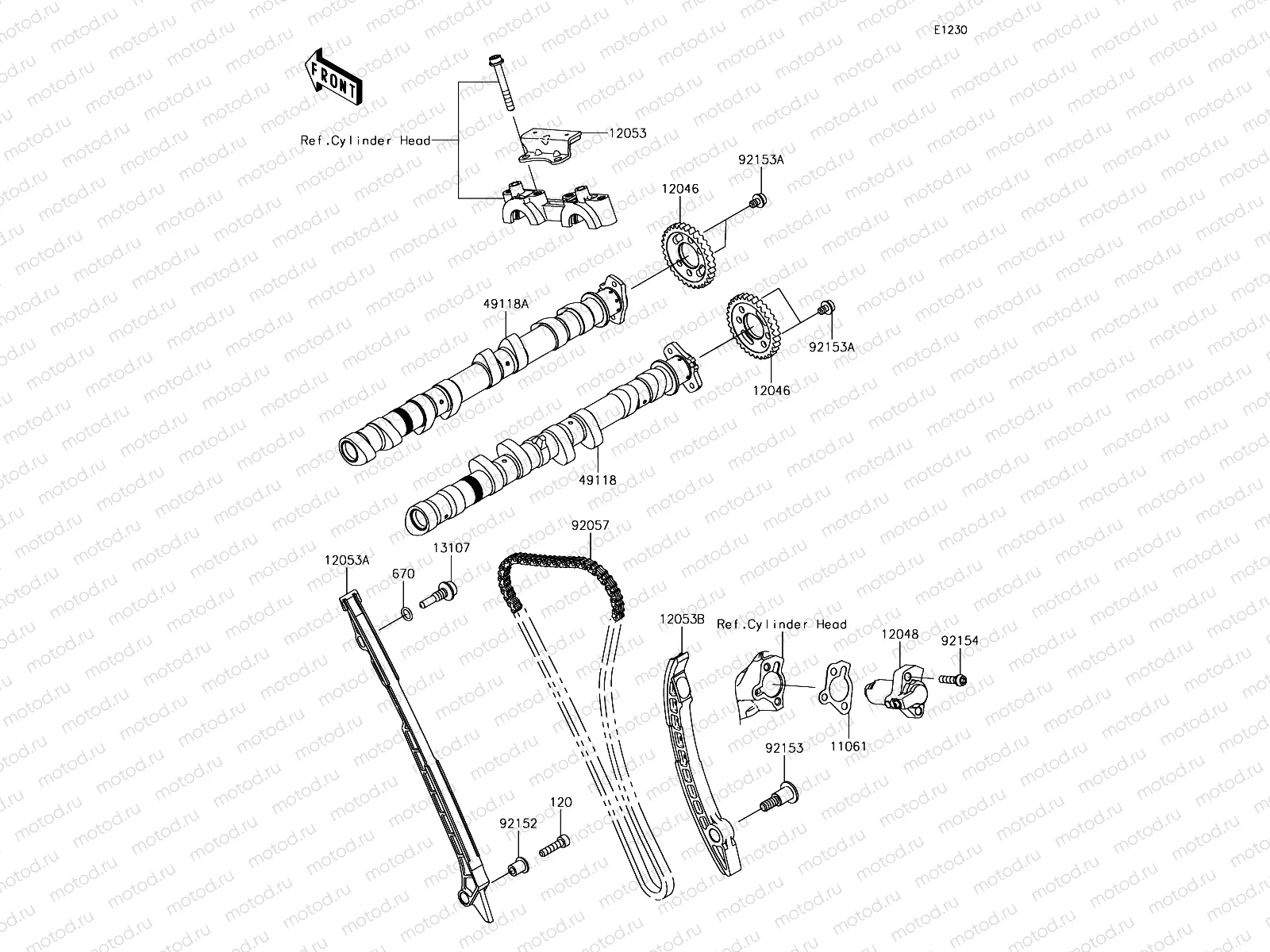 Camshaft(s)/Tensioner