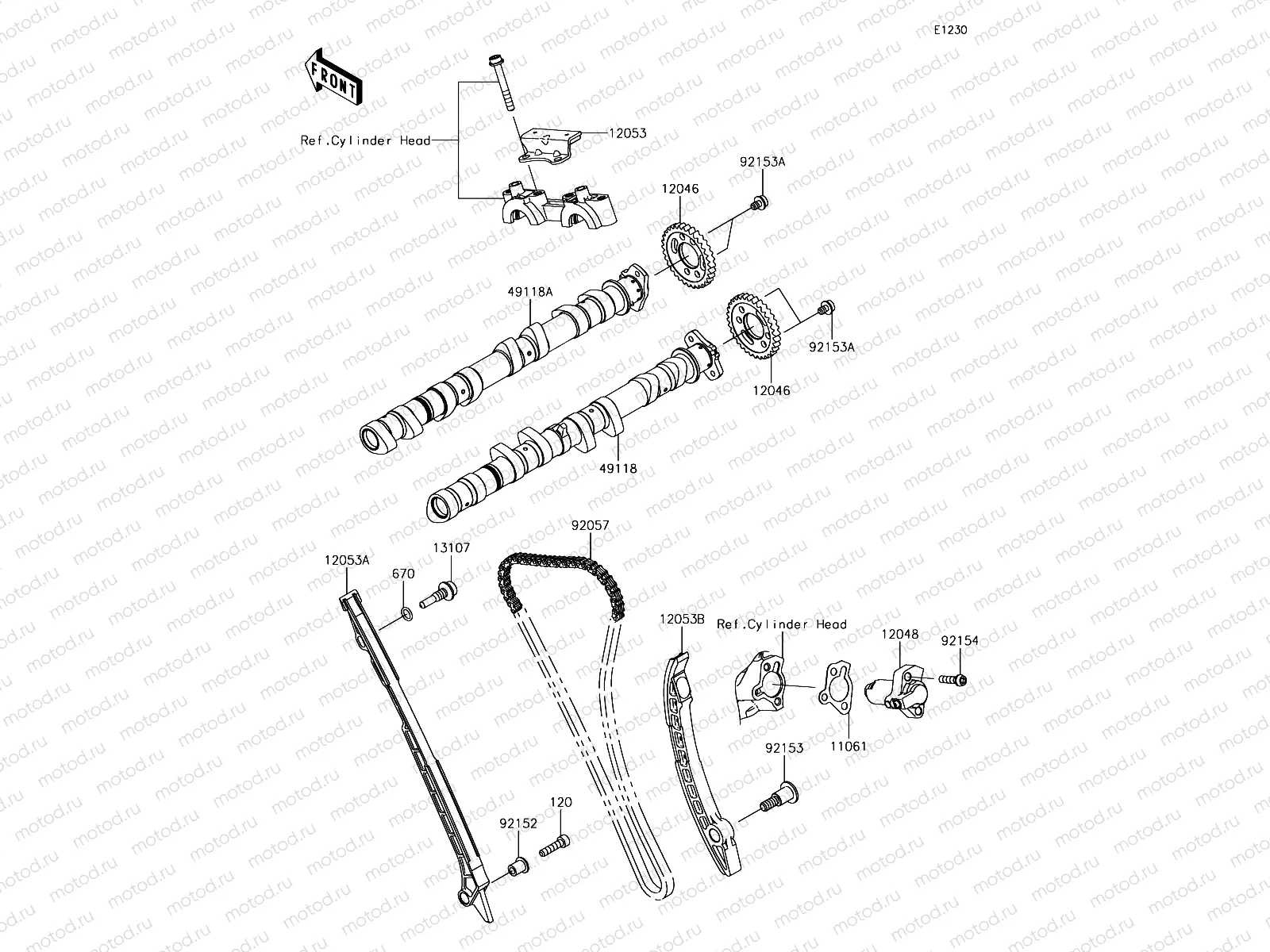 Camshaft(s)/Tensioner