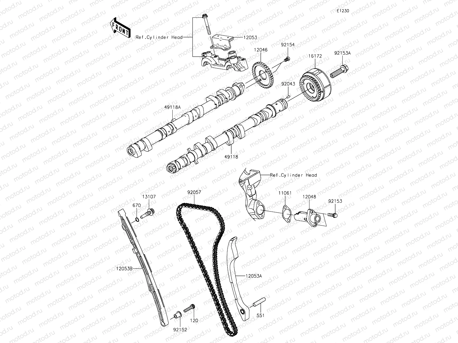 Camshaft(s)/Tensioner