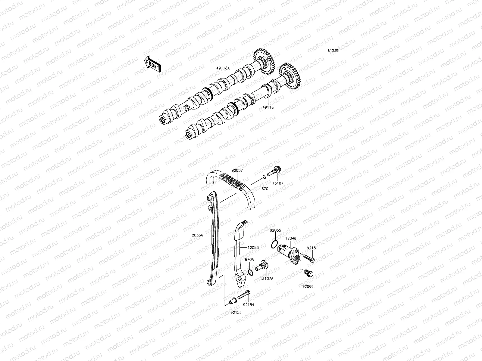 Camshaft(s)/Tensioner