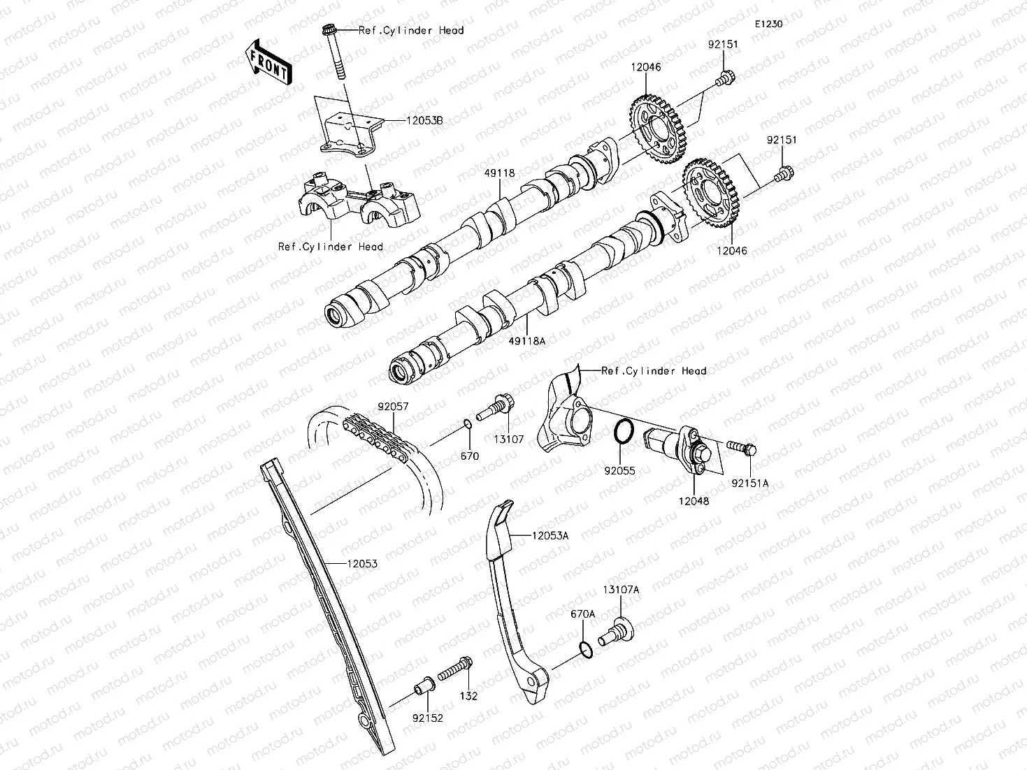 Camshaft(s)/Tensioner