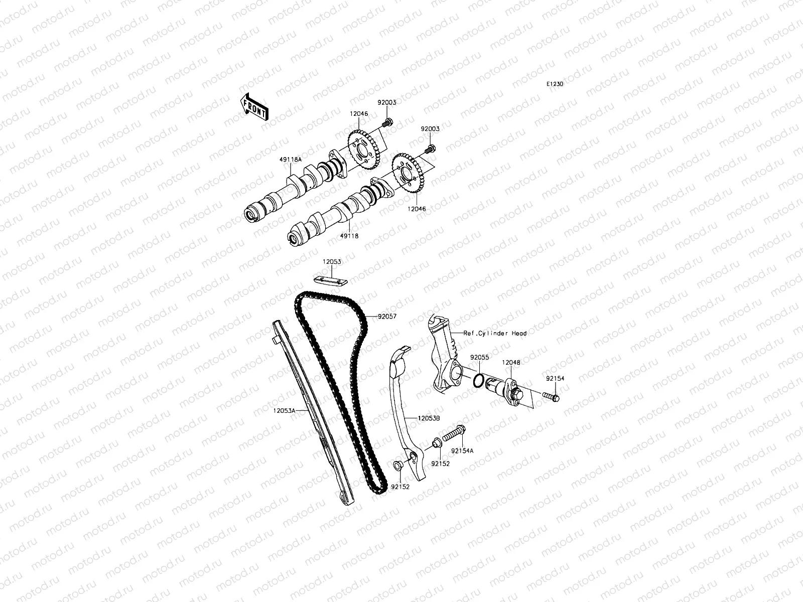 Camshaft(s)/Tensioner