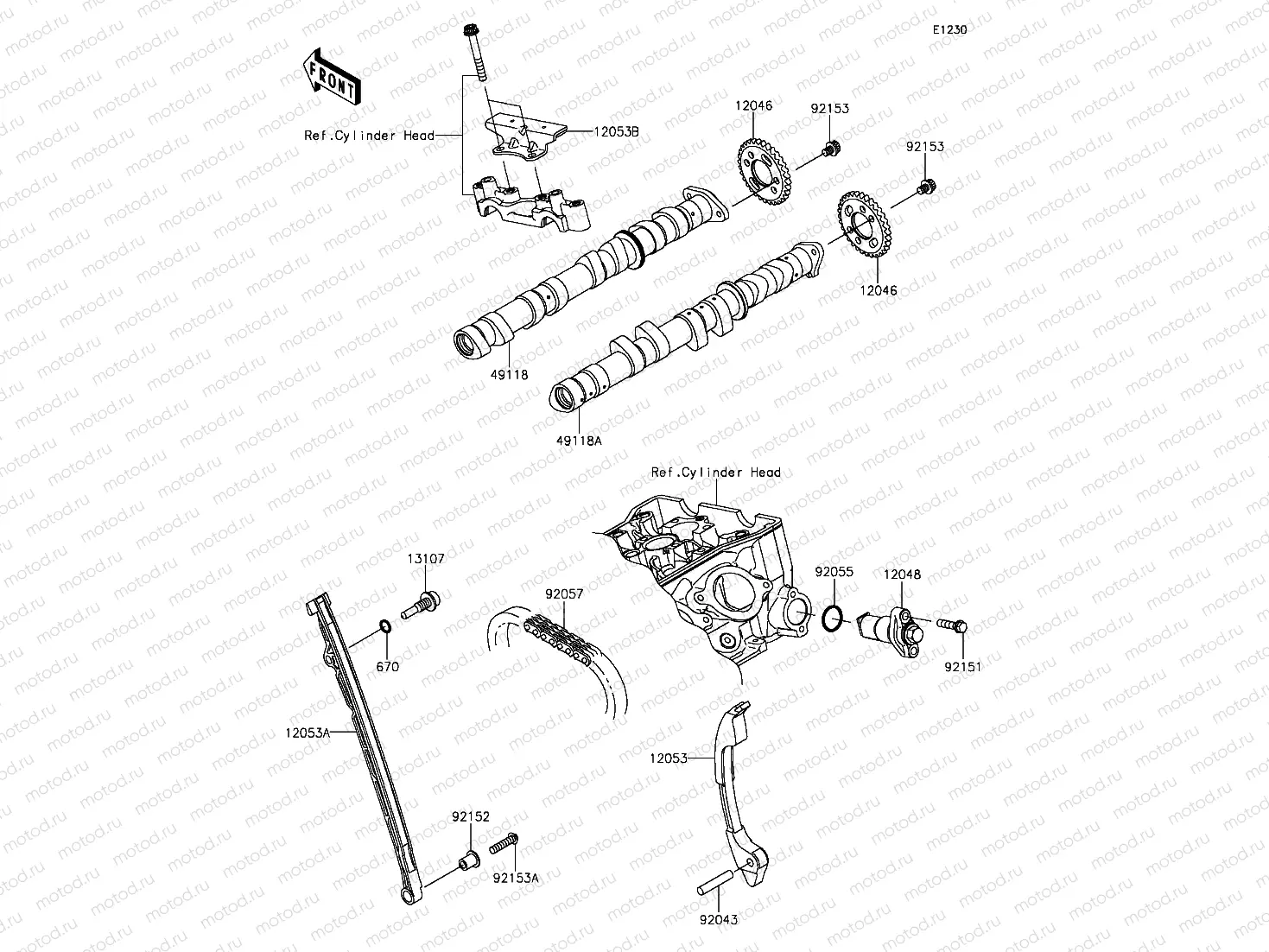 Camshaft(s)/Tensioner
