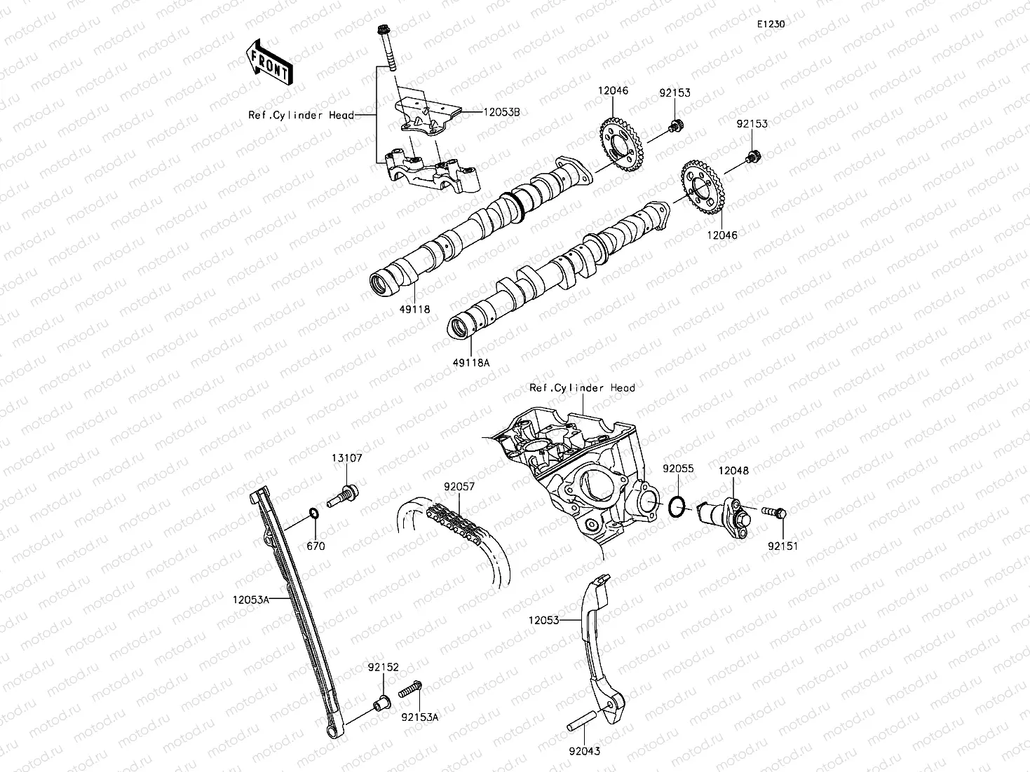 Camshaft(s)/Tensioner