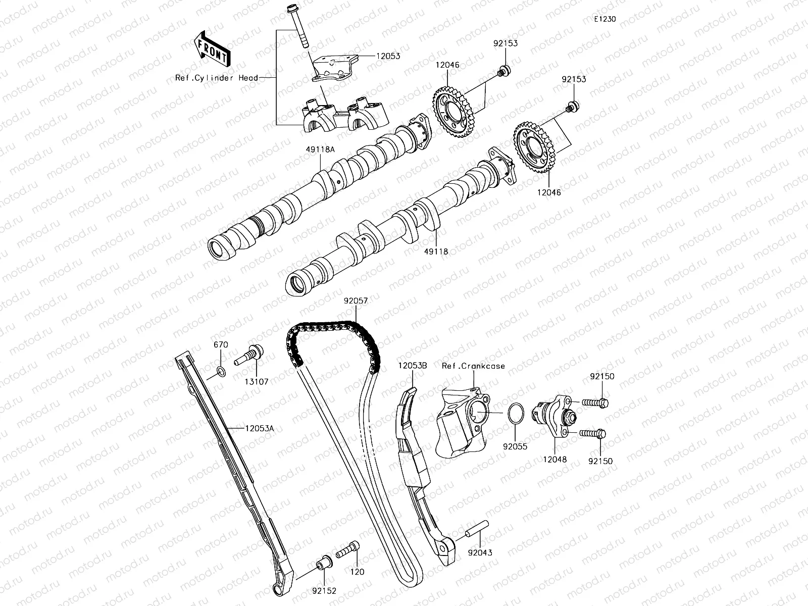 Camshaft(s)/Tensioner