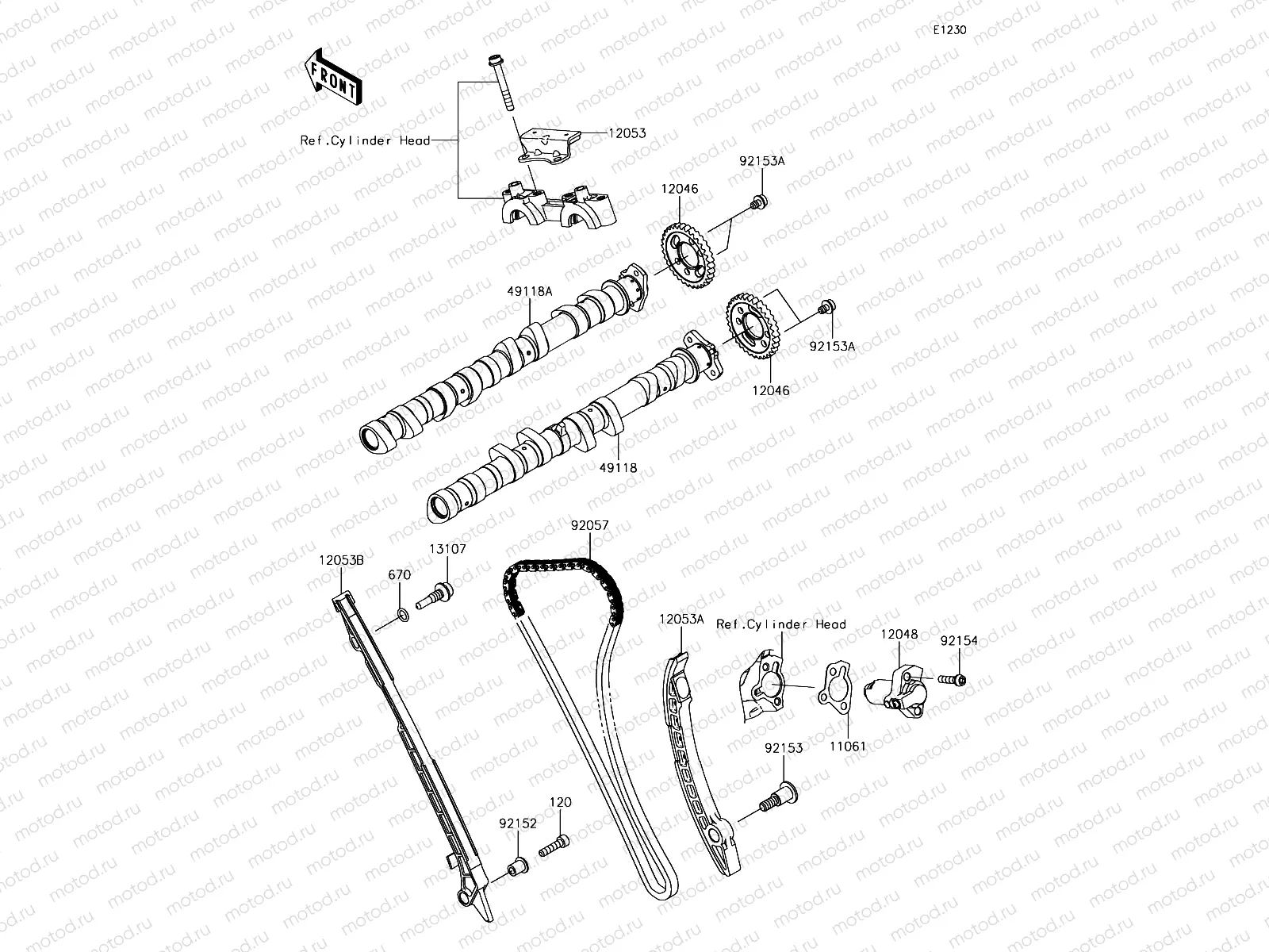 Camshaft(s)/Tensioner