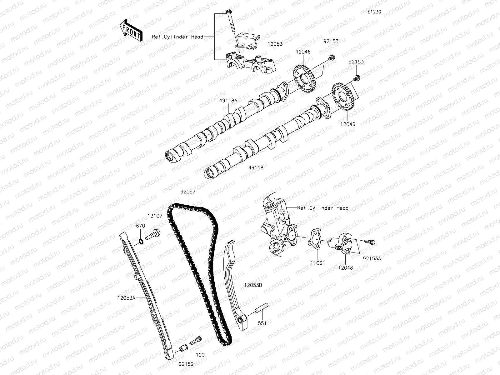 Camshaft(s)/Tensioner